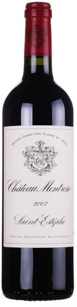 Вино Chateau Montrose, St-Estephe AOC 2-me Grand Cru Classe, 2007