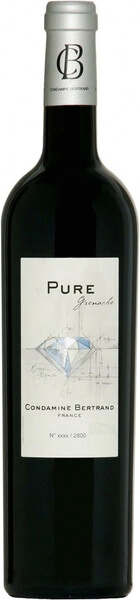 Вино Chateau Condamine Bertrand, Pure Grenache, Languedoc Pays d'Oc IGP, 2015