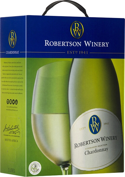 Вино Robertson Winery, Chardonnay, 2024, bag-in-box, 3 л