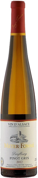 Вино Meyer-Fonne, Pinot Gris Dorfburg Grand Cru, 2012