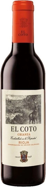Вино El Coto Crianza, Rioja DOC, 375 мл