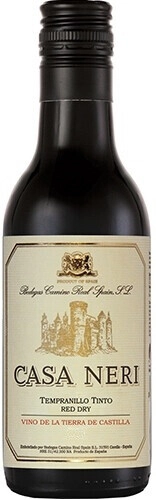 Вино Bodegas Camino Real, Casa Neri Tempranillo Tinto Dry, 187 мл