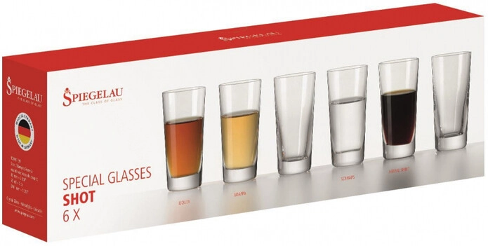 Бокалы без ножки/стаканы Spiegelau Classic Bar Shot, Set of 6 pcs, 55 мл