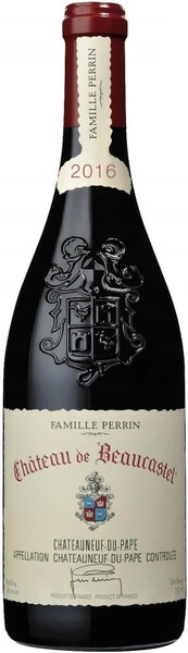 Вино Famille Perrin, Chateau de Beaucastel, Chateauneuf-du-Pape AOC, 2016