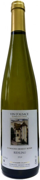 Вино Domaine Ernest Burn, Riesling, Alsace AOC, 2019
