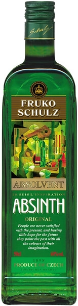 Абсент Fruko Schulz, Absinth Absolvent, 0.5 л