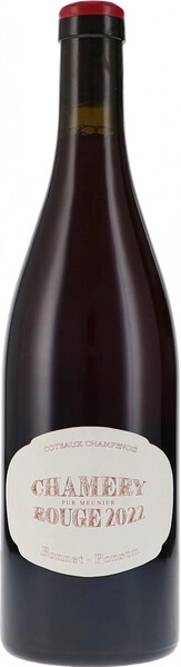 Вино Bonnet-Ponson, Chamery Rouge, Coteaux Champenois AOC, 2022