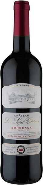 Вино Chateau Les Sept Chenes, Bordeaux AOC
