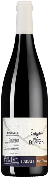 Вино Catherine & Pierre Breton, Bourgueil Clos Senechal AOC, 2019