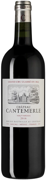 Вино Chateau Cantemerle, Haut-Medoc AOC 5-me Grand Cru, 2016