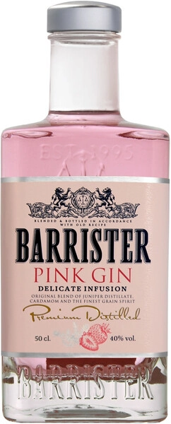 Джин Barrister Pink Gin, 0.5 л