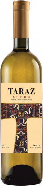 Вино Taraz White Semi-Sweet, 2021