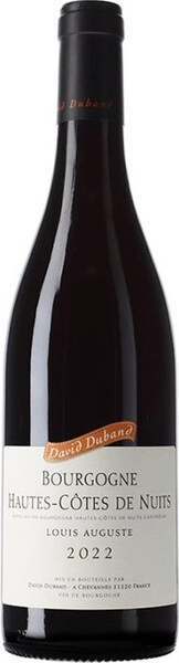 Вино David Duband, Bourgogne Hautes-Cotes de Nuits Louis Auguste AOC, 2022