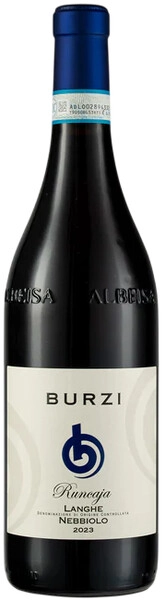 Вино Alberto Burzi, "Runcaja" Langhe DOC Nebbiolo, 2023