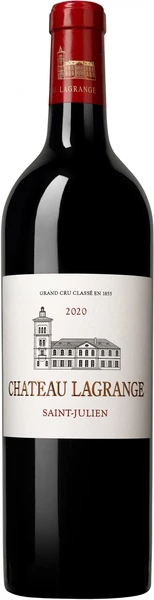 Вино Chateau Lagrange, Saint-Julien AOC 3-eme Grand Cru Classe, 2020