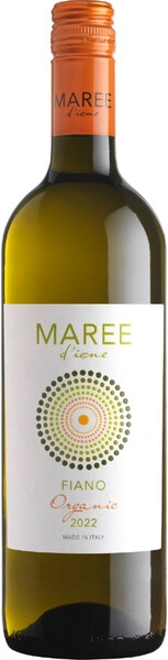 Вино Maree d'Ione Fiano Organic, Puglia IGP, 2022