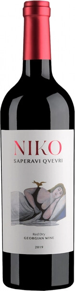 Вино Niko Saperavi Qvevri, 2019