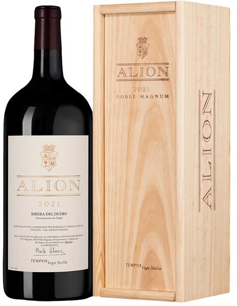 Вино "Alion", Ribera del Duero DO, 2021, wooden box, 3 л