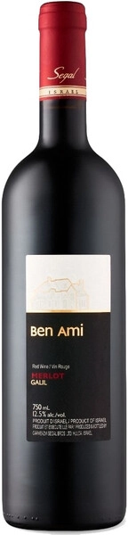 Вино Ben Ami Merlot, 2023