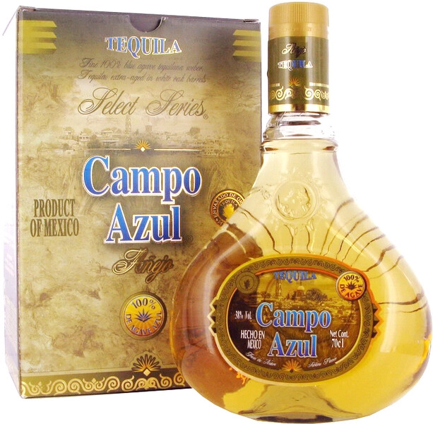 Текила Tequila Anejo Campo Azul, gift box, 0.7 л