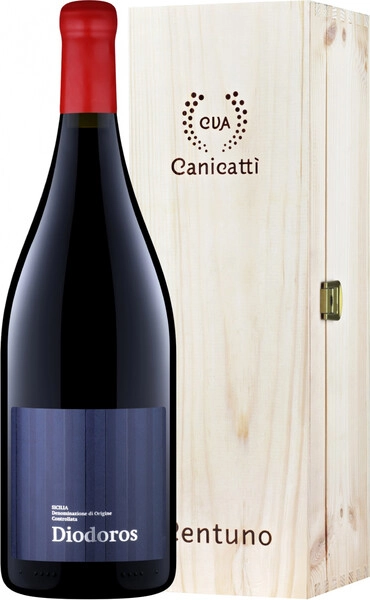 Вино CVA Canicatti, Diodoros, Sicilia DOC, 2019, wooden box, 1.5 л