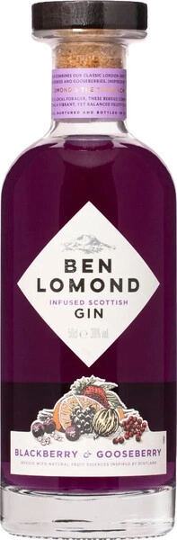 Джин Ben Lomond Blackberry & Gooseberry, 0.7 л