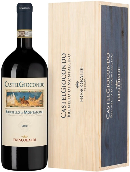 Вино "Castelgiocondo" Brunello di Montalcino DOCG, 2020, wooden box, 1.5 л