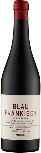 Вино Moric, Blaufrankisch Burgenland, 2017