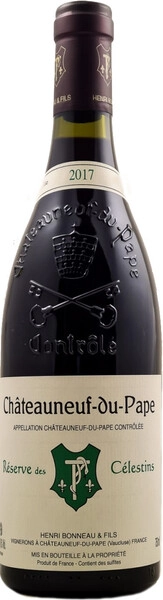 Вино Henri Bonneau, Chateauneuf-du-Pape Reserve des Celestins AOC, 2017