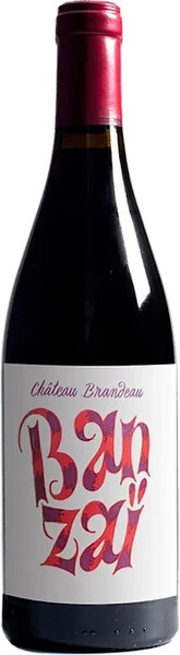 Вино Chateau Brandeau, Banzai, Castillon Cotes de Bordeaux AOC, 2022