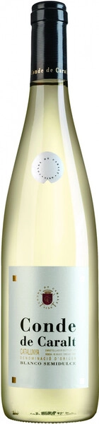 Вино Conde de Caralt, Blanco Semidulce, Catalunya DO, 2019