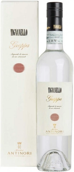 Граппа Grappa Tignanello, gift box, 0.5 л