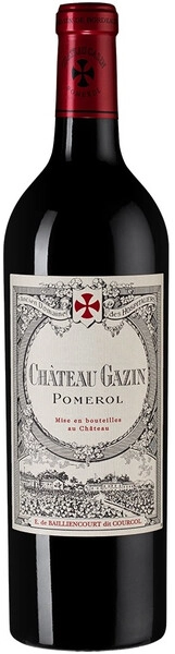 Вино Chateau Gazin, Pomerol AOC, 2019