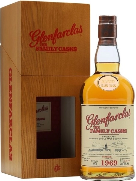 Виски Glenfarclas 1969 0.7л в коробке