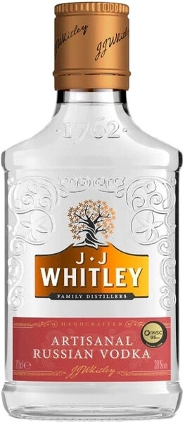 Водка J.J. Whitley Artisanal, 200 мл