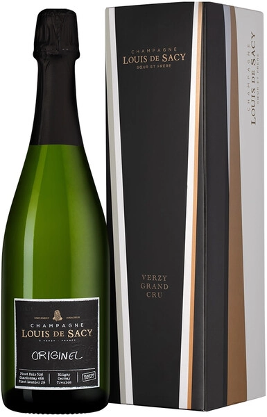Шампанское Champagne Louis de Sacy, Originel, Champagne AOC, gift box