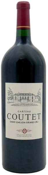 Вино Chateau Coutet, Saint-Emilion Grand Cru АОC, 2020, 1.5 л