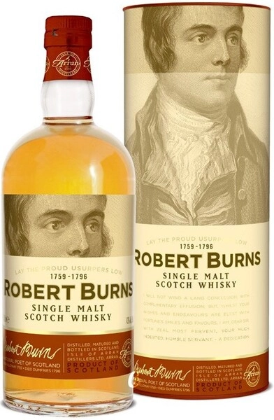 ROBERT BURNS Malt 43% OF 0,7л п/уп (туба)
РОБЕРТ БЕРНС Молт 0,7л туба