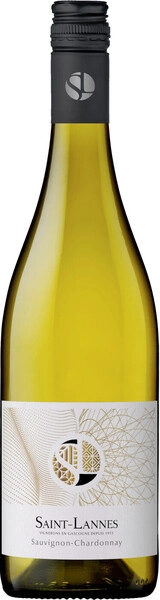 Вино Domaine Saint-Lannes, Sauvignon-Chardonnay, Cotes de Gascogne IGP, 2022