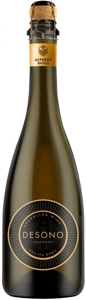 Игристое вино Derbent Wine Company, Desono Riesling Extra Brut