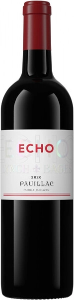 Вино Echo de Lynch Bages, Pauillac AOC, 2020