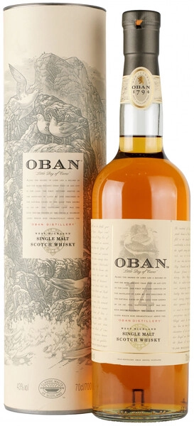 Виски Oban 14 years old, with box, 0.7 л