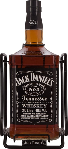 Виски Jack Daniels, with cradle, 3 л