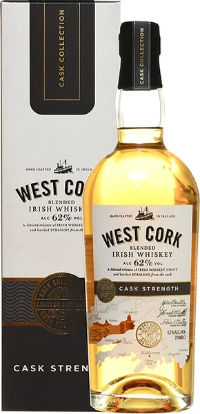 Виски West Cork Cask Strength, gift box, 0.7 л