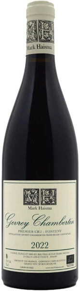 Вино Mark Haisma, Gevrey Chambertin Premier Cru Fonteny AOC, 2022