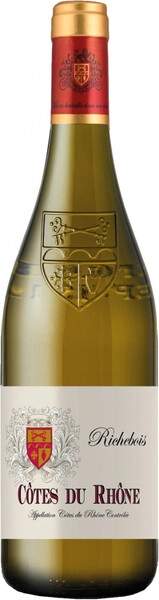 Вино Richebois Cotes du Rhone AOC Blanc, 2022