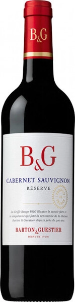Вино Barton & Guestier, Reserve Cabernet Sauvignon, Pays d'Oc IGP, 2023