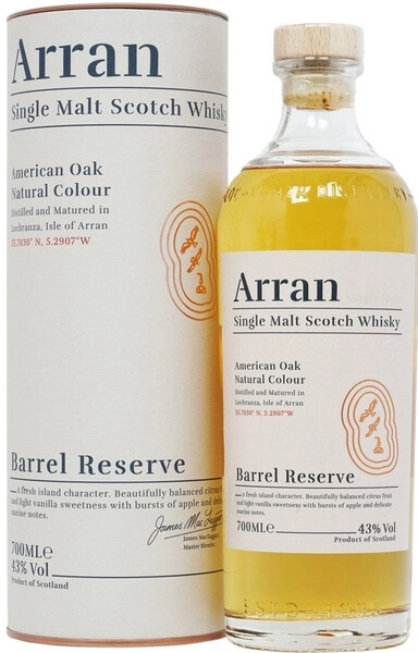 Виски Arran Barrel Reserve, in tube, 0.7 л
