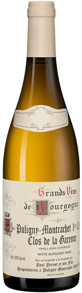 Вино Domaine Paul Pernot & Fils, Puligny-Montrachet 1er Cru Clos de la Garenne AOC, 2023