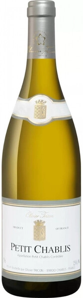 Вино Olivier Tricon, Petit Chablis AOC, 2022